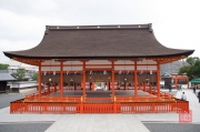 Japan 2012 - Kyoto - Fushimi Inari Taisha - Ceremony Hall back