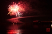 Volksfest Nuremberg 2013 - Fireworks - Red & White