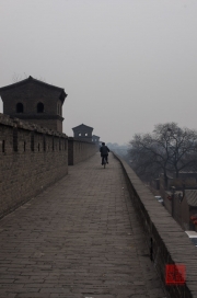Pingyao 2013 - Bicycle on the wall