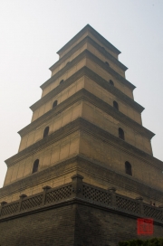Xian 2013 - Giant Wild Goose Pagoda - Pagoda sideview