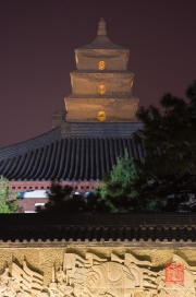 Xian 2013 - Giant Wild Goose Pagoda by Night