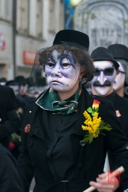 Cortege Basel 2012 - Trommler - Trauernde