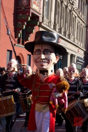 Cortege Basel 2012 - Basler Rolli - Tambourmajor