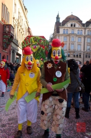 Cortege Basel 2012 - Waggis - Clowns