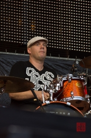 Rheinland-Pfalz Open Air 2012 - Mic Donet - Schlagzeug