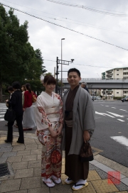 Japan 2012 - Kyoto - Couple in traditional cloths