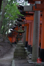 Japan 2012 - Kyoto - Fushimi Inari Taisha - Archway outside I