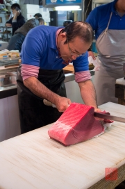Japan 2012 - Tsukiji - Fish Market - Tuna filets I