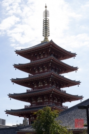 Japan 2012 - Asakusa - Kannon - Pagoda