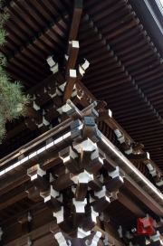 Japan 2012 - Shibuya - Meiji Shrine - Wooden Construction