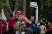 Taiwan 2012 - Taipei - Lin-Namens-Fest - Drachentanz