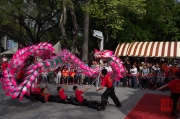 Taiwan 2012 - Taipei - Lin-Namens-Fest - Drachentanz  - Impression III