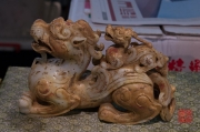 Taiwan 2012 - Taipei - Jademarkt - antike Drachen