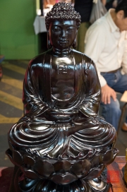 Taiwan 2012 - Taipei - Jademarkt - Budda-Figur