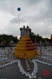 Taiwan 2012 - Taipei - Longshan Tempel - Tempelfest - Sternzeichenskulptur I