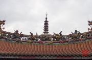 Taiwan 2012 - Taipei - Longshan Tempel - Dach