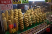 Taiwan 2012 - Taipei - St. Raohe Nachtmarkt - Hotdog