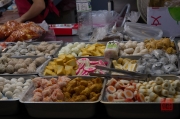 Taiwan 2012 - Taipei - Beitou - Markt - Ei & Teigspezialitäten