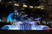 Taiwan 2012 - Taipei - Tamsui - Fishermans Wharf - Brunnen