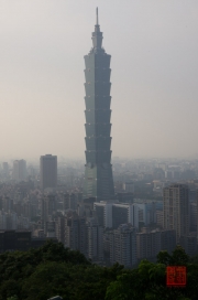 Taiwan 2012 - Taipei - Elephant Mountain - Taipeh 101 Centered