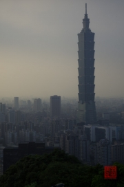 Taiwan 2012 - Taipei - Elephant Mountain - Taipeh 101 Right