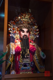 Taiwan 2012 - Taipei - Dalongdong Baoan Tempel - Zeremonien-Maske I