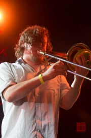 Bruckenfestival 2013 - Louis Barabbas & The Bedlam Six - Biff Roxby I