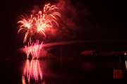 Volksfest Nuremberg 2013 - Fireworks - Red & Fountains