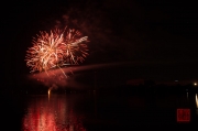 Volksfest Nuremberg 2013 - Fireworks - Red I
