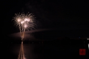 Volksfest Nuremberg 2013 - Fireworks - White Flowers