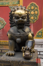 Beijing 2013 - Forbidden City - Lion sculpture