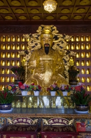 Xian 2013 - Giant Wild Goose Pagoda - Wealth Buddha sculpture