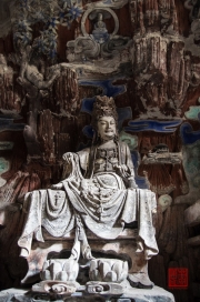 Baodingshan 2013 - Grotto of Complete Enlightenment - Bodhisattva II