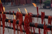 Baodingshan 2013 - Temple - Candles