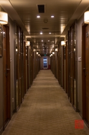 Chongqing 2013 - Cruise ship - Corridor