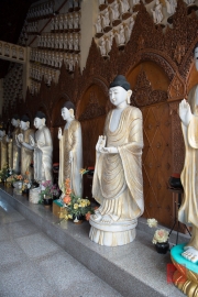 Malaysia 2013 - Georgetown - Burmese Buddhist Temple - Buddha Sculptures