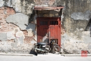 Malaysia 2013 - Georgetown - Street Art - Boy on a Bike
