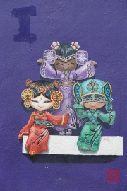 Malaysia 2013 - Georgetown - Street Art - Women
