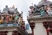 Singapore 2013 - Sri Mariamman Temple - Sculptures II