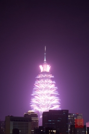 Taipeh 101 - 2013 Fireworks - Purple I