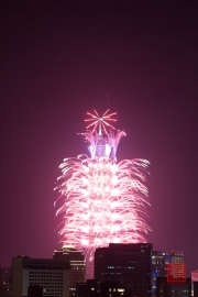 Taipeh 101 - 2013 Fireworks - Purple II