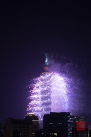 Taipeh 101 - 2013 Fireworks - Purple V