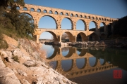 Nimes 2014 - Aqueduct - Aqueduct & River