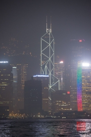 Hongkong 2014 - Bank of China by Night