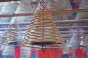 Hongkong 2014 - Man Mo Temple - Incense cane