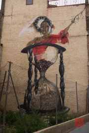 Saragossa 2014 - Street Art - Sandclock