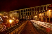 Segovia 2014 - Aquaduct & Streets by Night