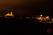 Segovia 2014 - View Cathedral & Castle by Night
