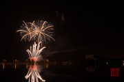 Nuremberg Spring Fair Fireworks 2015 - White & Blue