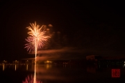 Nuremberg Spring Fair Fireworks 2015 - Gold & Red II